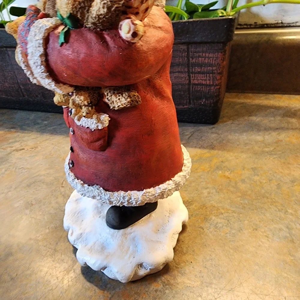Sherri Buck Baldwin Bountiful Bears II First Edition 1998 # 8 Santa Figurine